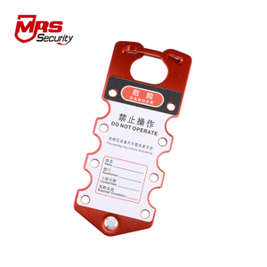 MDK04L 8 홀 스틸 플레이트 잠금 장치 HASP SAFEY LOCKOUT 태그 아웃 LOTO 제조업체